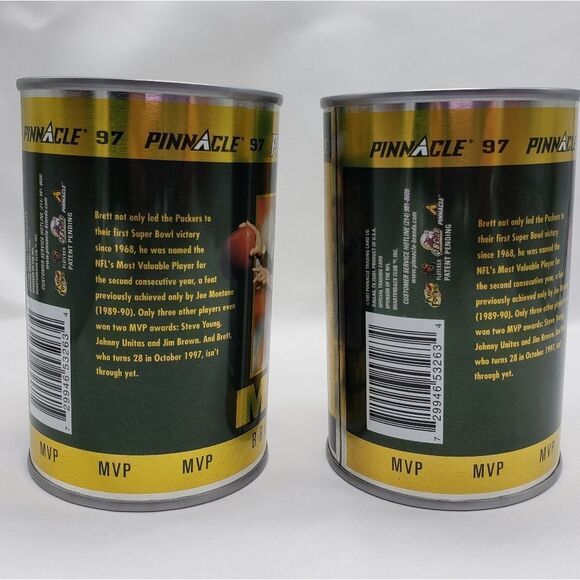 🔺️NIB Vintage Brett Favre 1997 Can of Cards - Picture 2 of 3